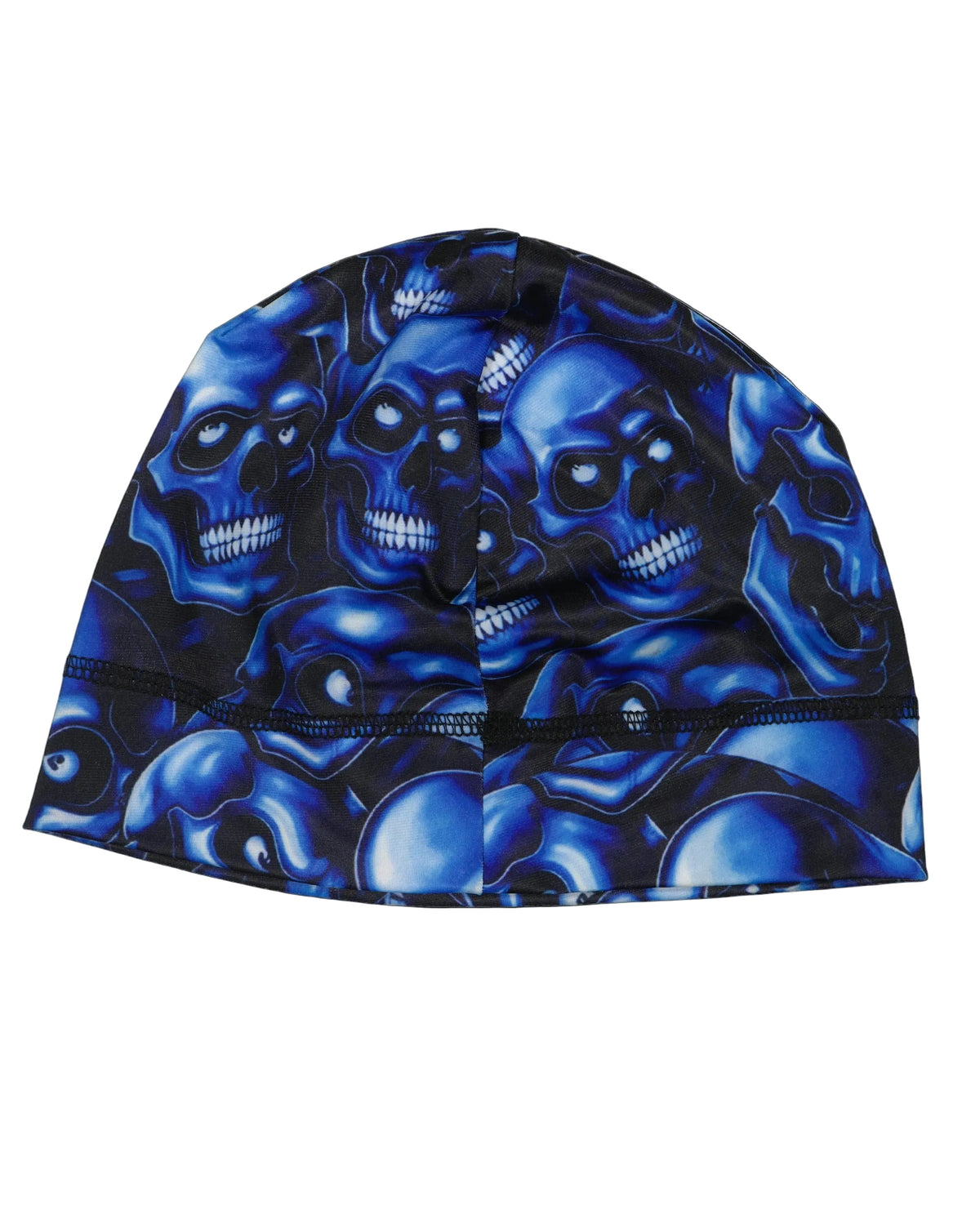 Skull Cap 3310 Halloween Bleu, photo 2