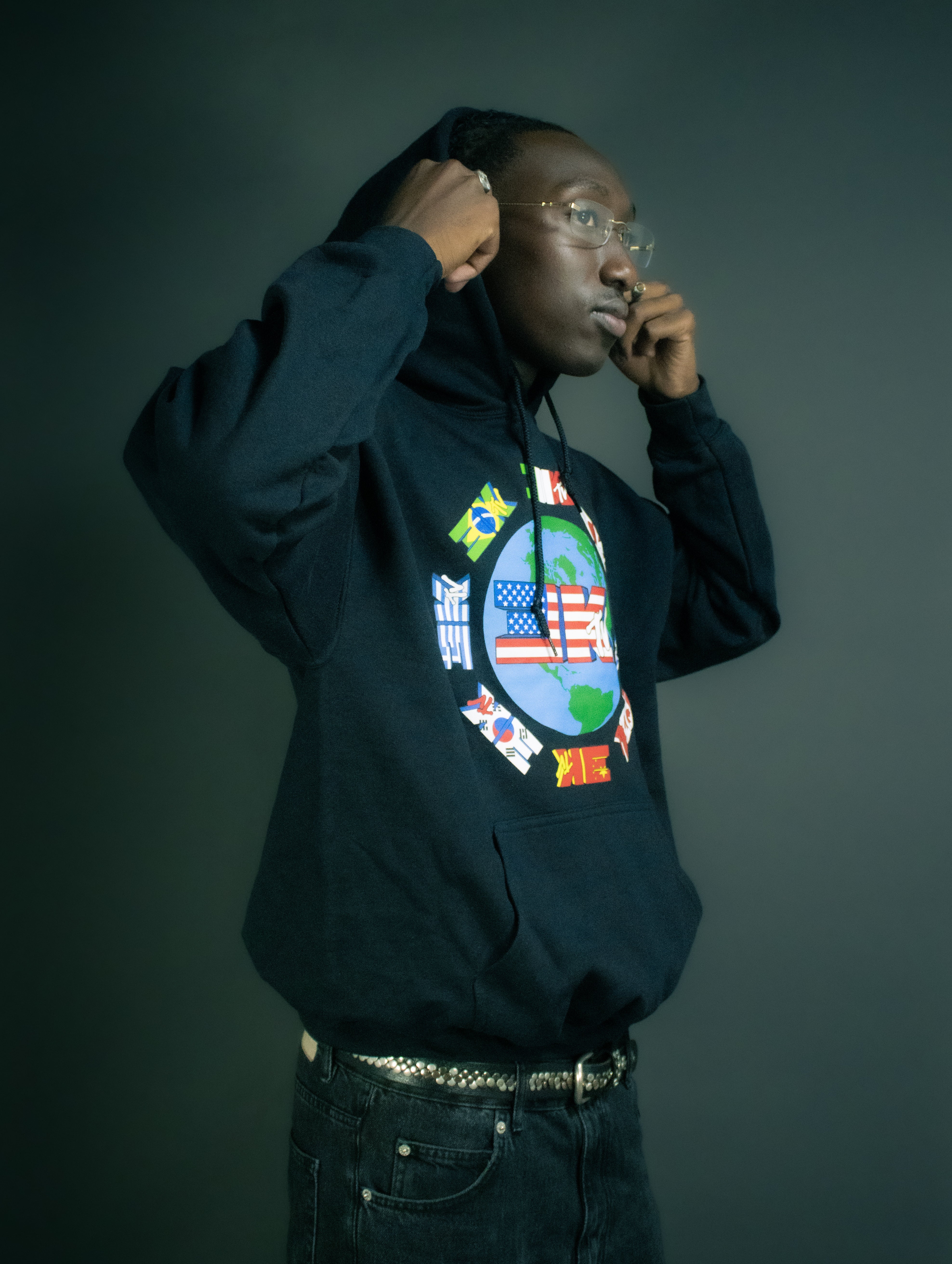 *EARLY ACCESS - 3310 MTV HOODIE BLACK