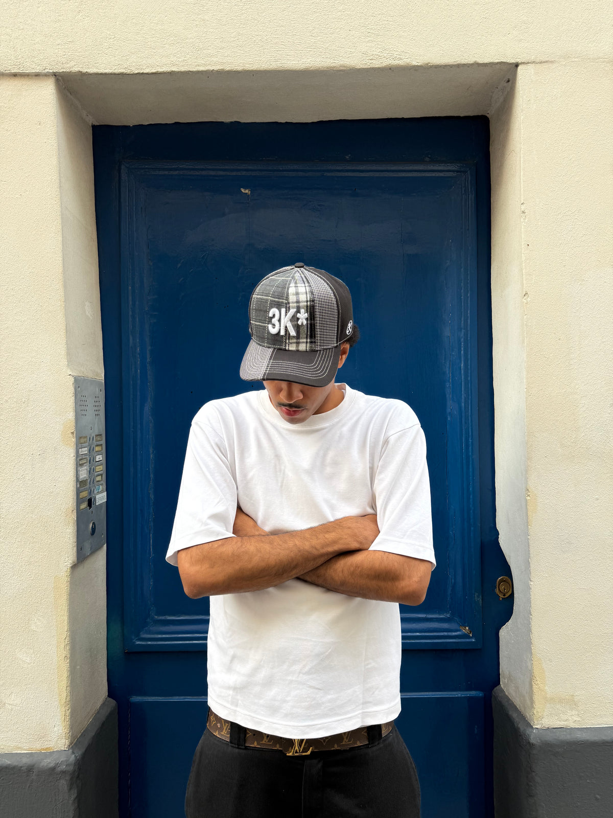 3K Patchwork Cap Noir, photo 5