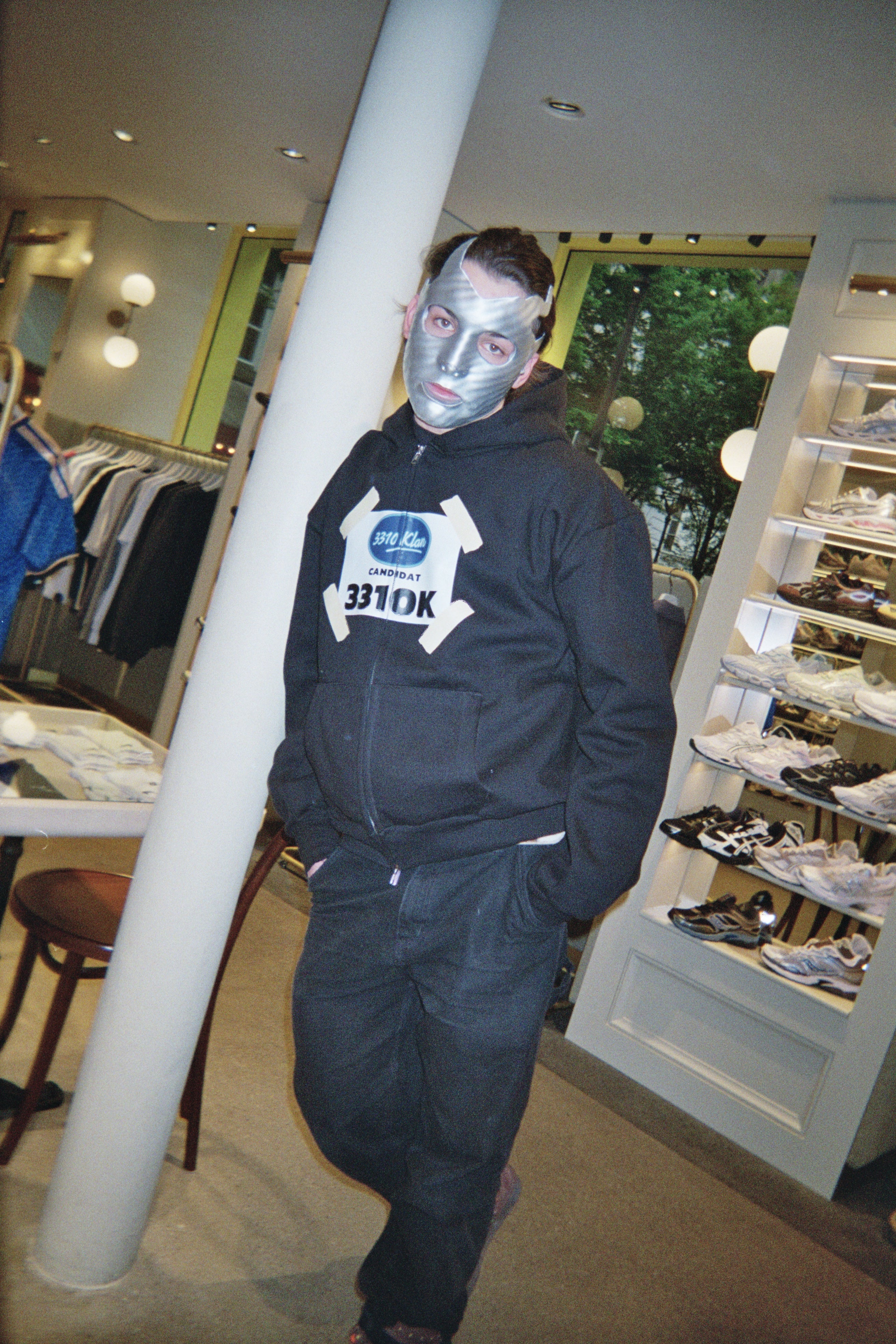 3310 « NOUVELLE STAR » HOODIE NOIR