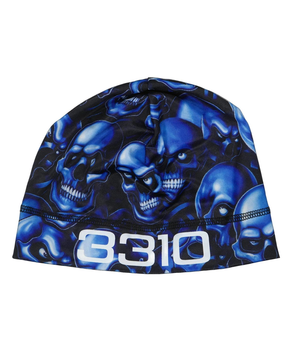 Skull Cap 3310 Halloween Bleu