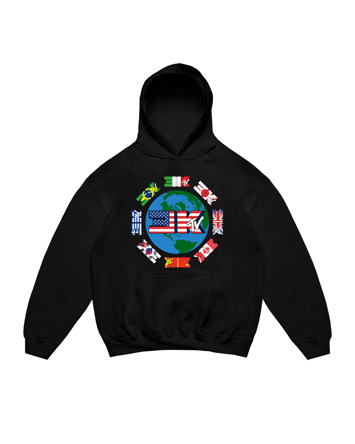 Hoodie 3310 MTV Noir