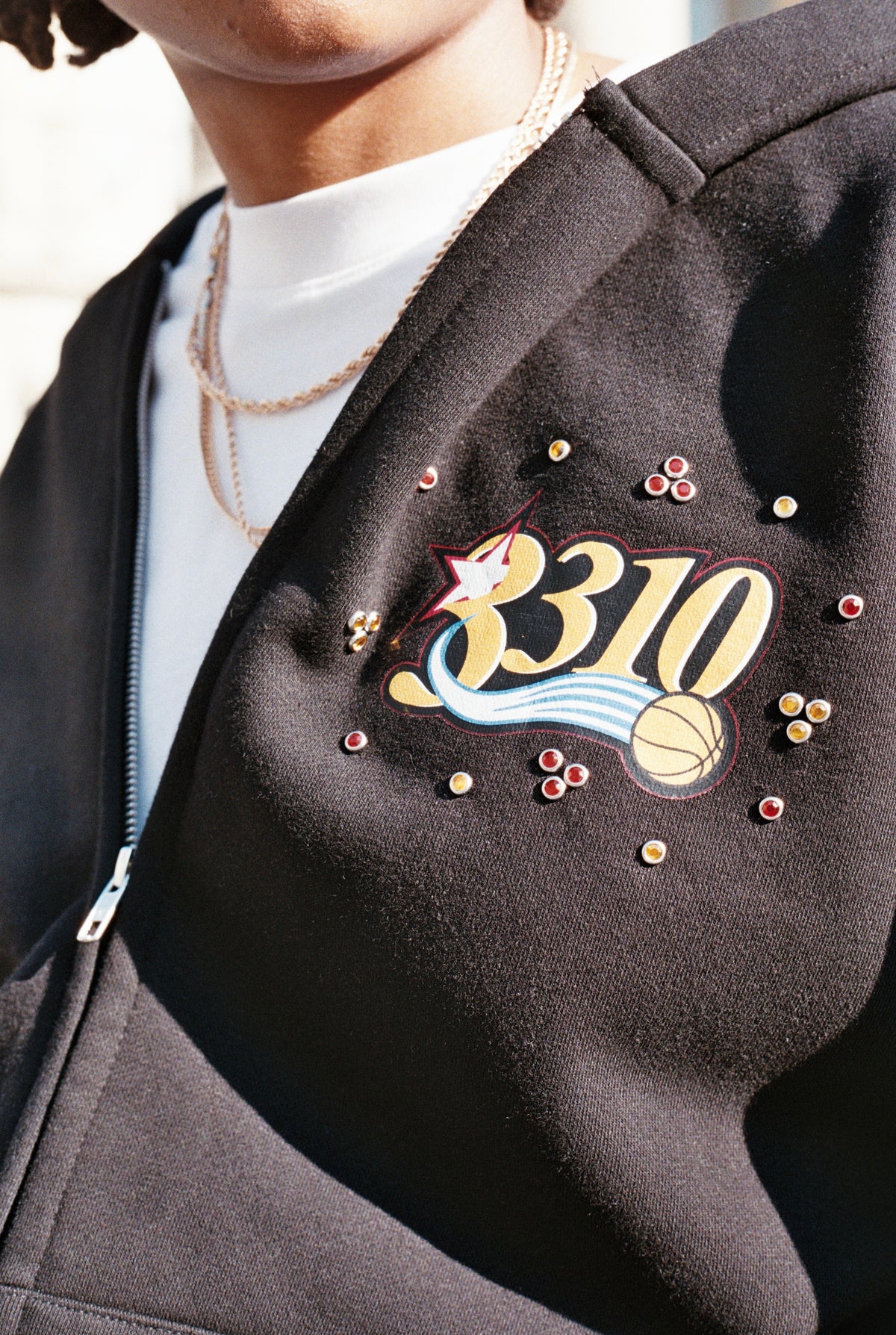 Zip hoodie 3310 Hand Made Gems, photo 2