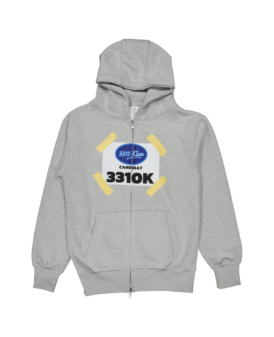 Zip hoodie 3310 Nouvelle Star Gris