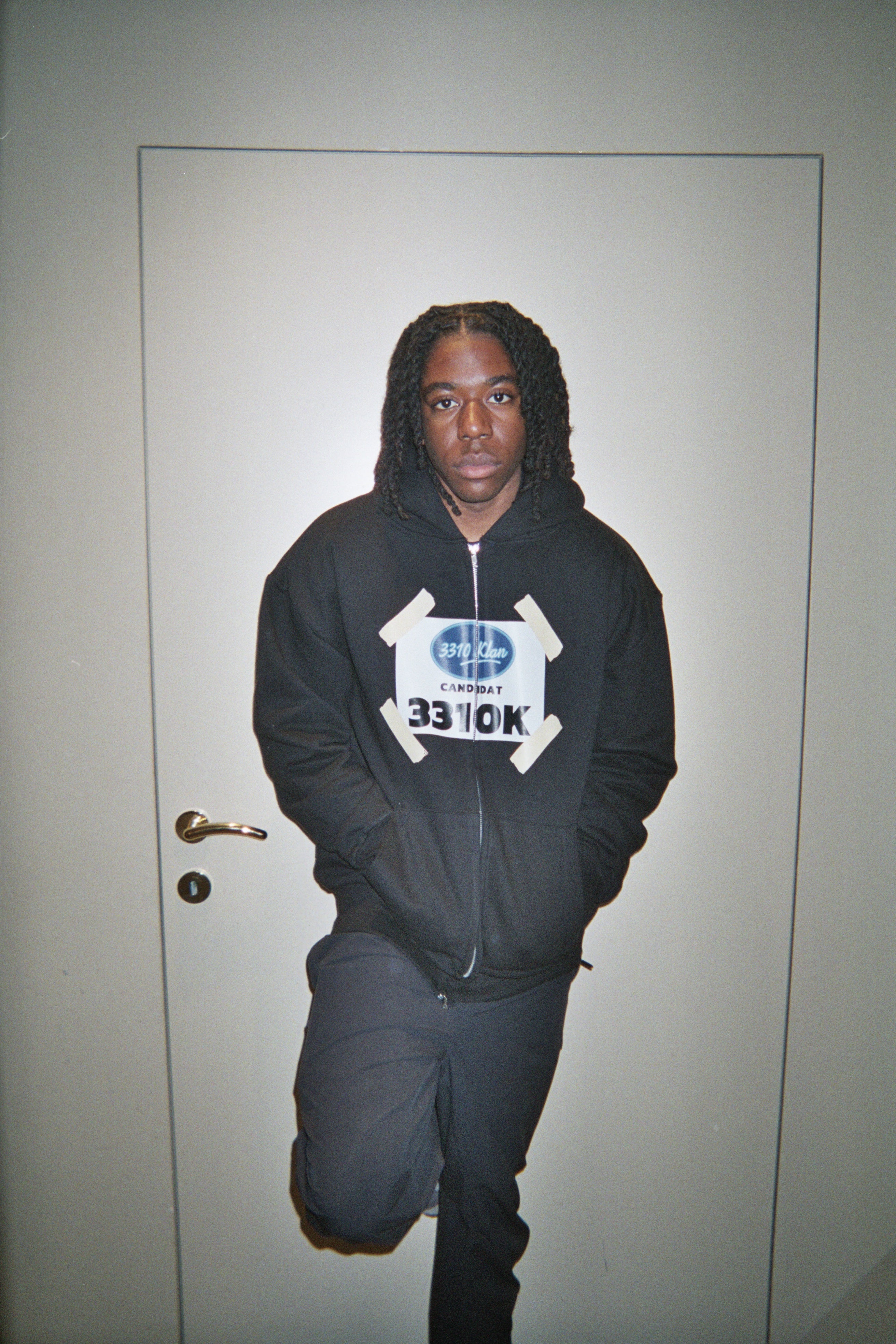 3310 « NOUVELLE STAR » HOODIE NOIR
