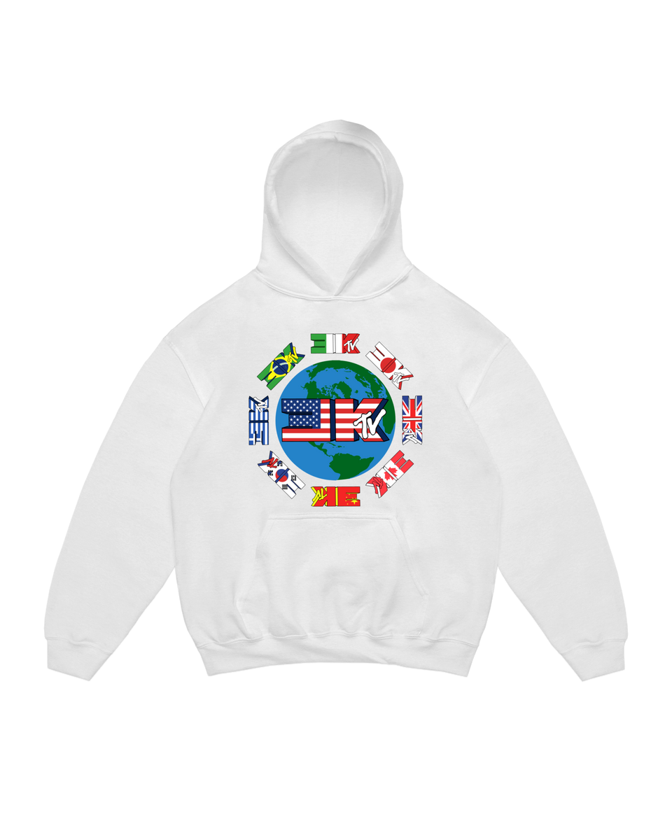 Hoodie 3310 MTV Blanc