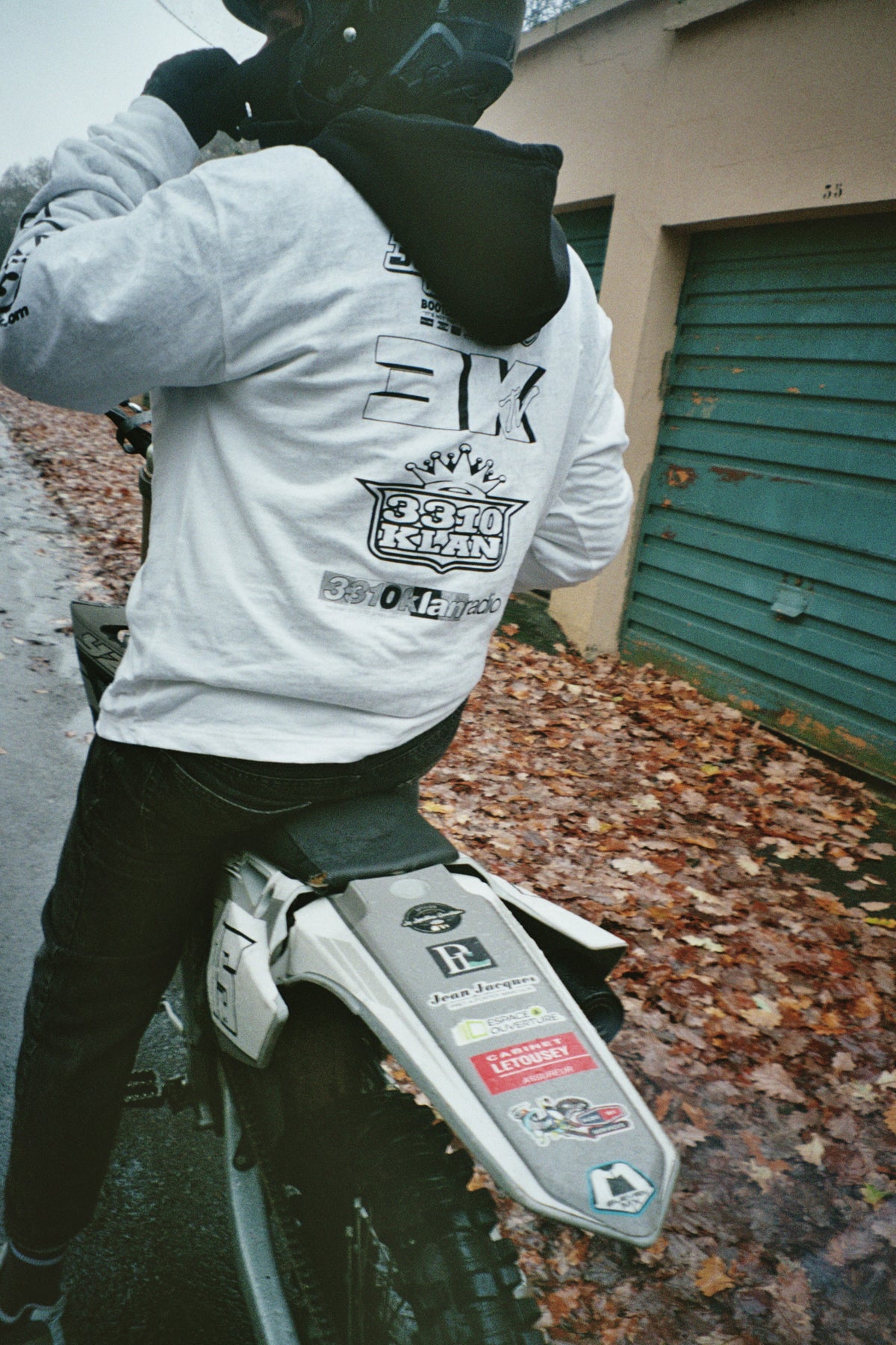 T-shirt manches longues 3KSTARZ Bike OG Blanc, photo 4