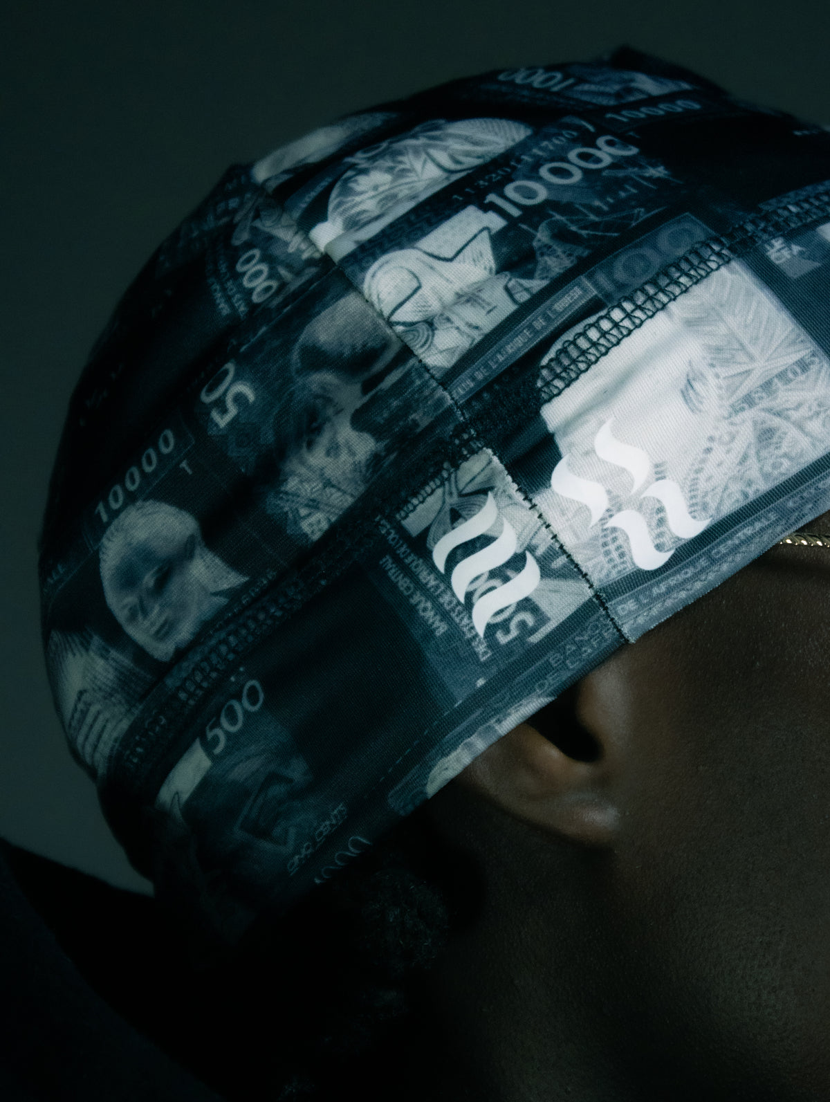 Skull Cap 3K Franc CFA Noir, photo 3